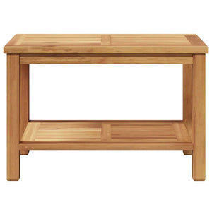 Couchtisch Teakholz Braun 70x40x45cm