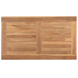 Couchtisch Teakholz Braun 70x40x45cm