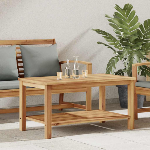 Couchtisch Teakholz Braun 90x50 cm