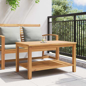 Couchtisch Teakholz Braun 90x50 cm