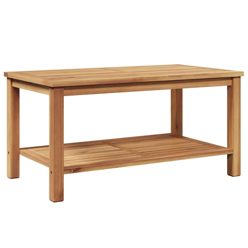 Couchtisch Teakholz Braun 90x50 cm