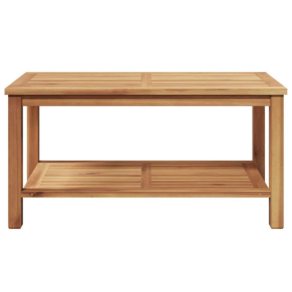 Couchtisch Teakholz Braun 90x50 cm