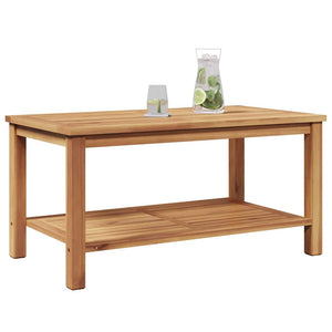 Couchtisch Teakholz Braun 90x50 cm