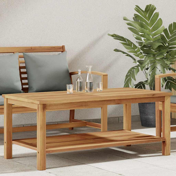 Couchtisch Teakholz Braun 110x55cm