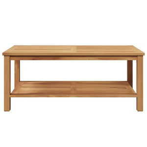 Couchtisch Teakholz Braun 110x55cm
