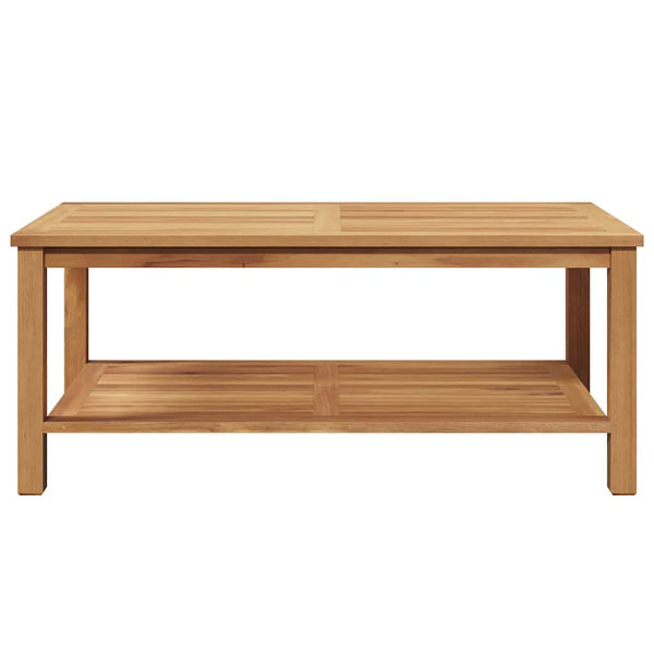 Couchtisch Teakholz Braun 110x55cm
