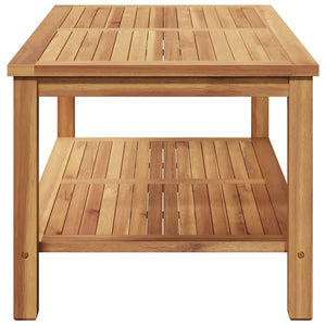 Couchtisch Teakholz Braun 110x55cm