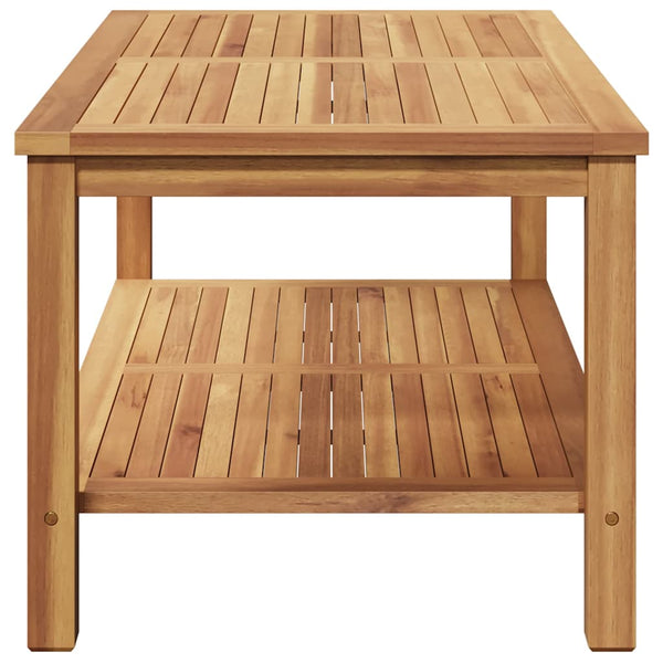 Couchtisch Teakholz Braun 110x55cm