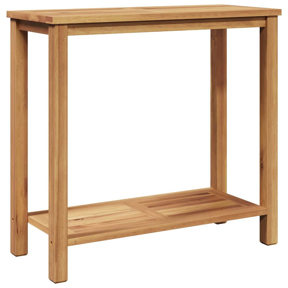 Teak Konsolentisch Braun 80x35x75cm