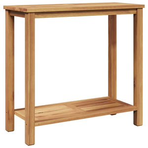Teak Konsolentisch Braun 80x35x75cm