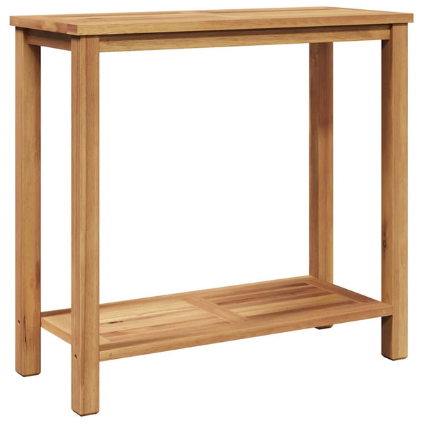 Teak Konsolentisch Braun 80x35x75cm