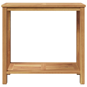 Teak Konsolentisch Braun 80x35x75cm