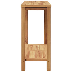 Teak Konsolentisch Braun 80x35x75cm