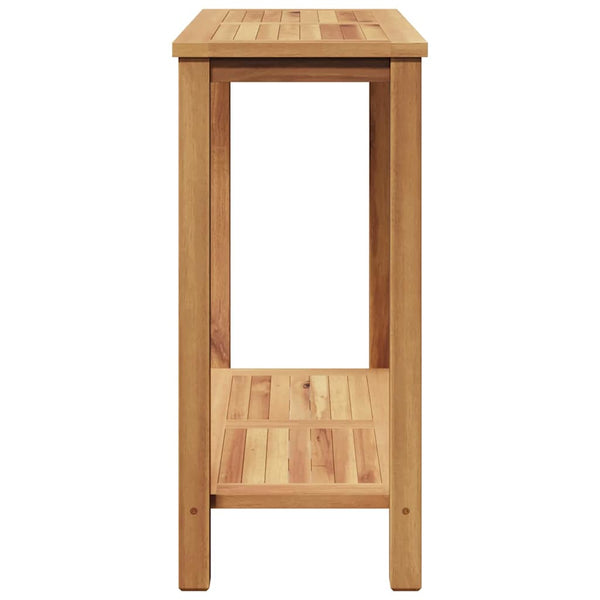 Teak Konsolentisch Braun 80x35x75cm