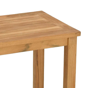 Konsolentisch Braun Teakholz 110 cm