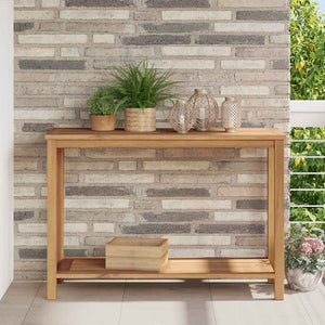 Konsolentisch Braun Teakholz 110 cm