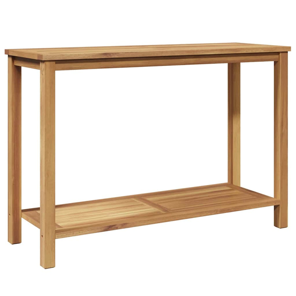 Konsolentisch Braun Teakholz 110 cm