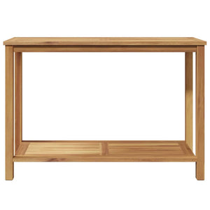 Konsolentisch Braun Teakholz 110 cm