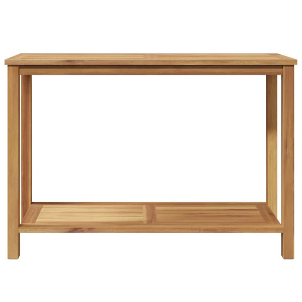 Konsolentisch Braun Teakholz 110 cm