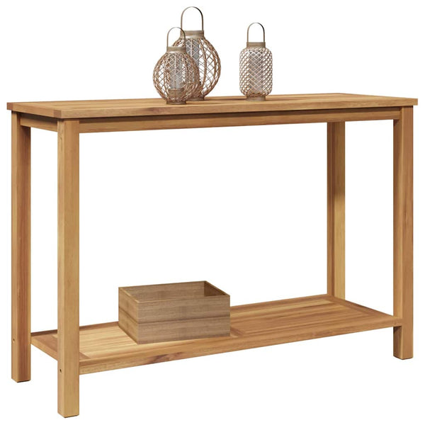 Konsolentisch Braun Teakholz 110 cm