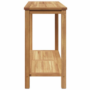 Konsolentisch Braun Teakholz 110 cm