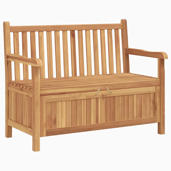 Gartenbank Teakholz mit Stauraum