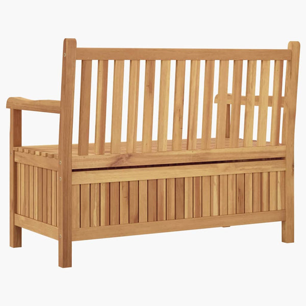 Gartenbank Teakholz mit Stauraum