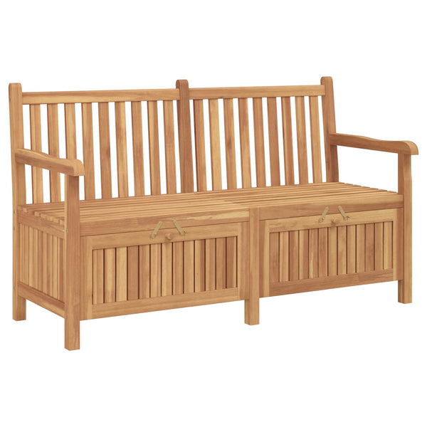 Gartenbank Teakholz mit Stauraum 150cm