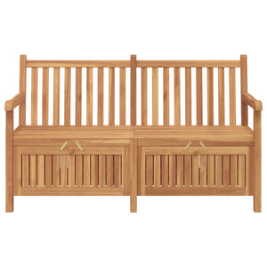 Gartenbank Teakholz mit Stauraum 150cm