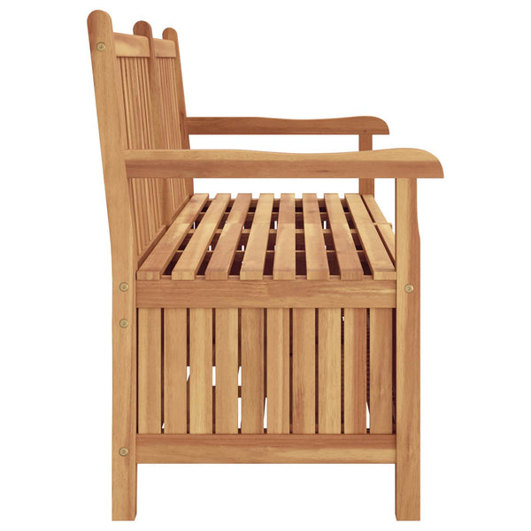Gartenbank Teakholz mit Stauraum 150cm