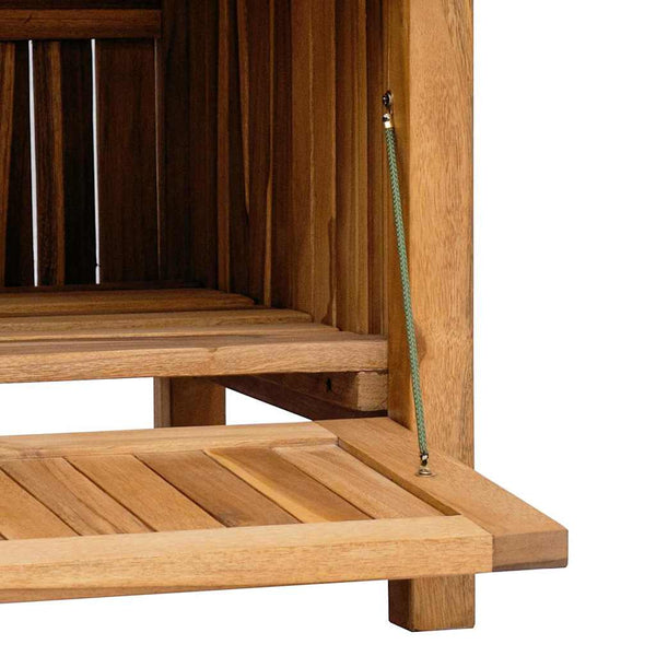 Gartenbank Teakholz mit Stauraum 180cm
