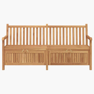 Gartenbank Teakholz mit Stauraum 180cm