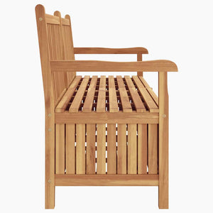 Gartenbank Teakholz mit Stauraum 180cm