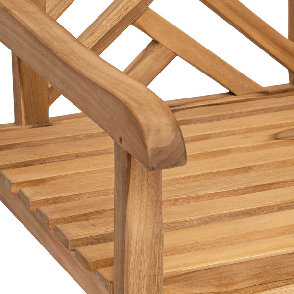 Teak Gartenstühle 2er Set