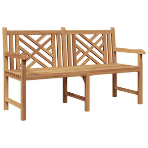 Massivholz Teak Gartenbank 150cm