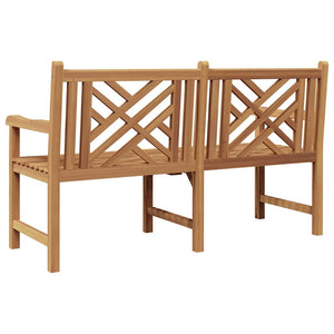 Massivholz Teak Gartenbank 150cm