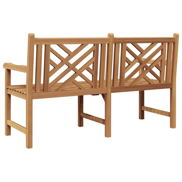 Massivholz Teak Gartenbank 150cm