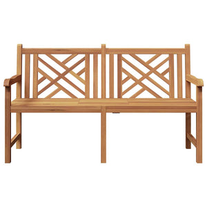 Massivholz Teak Gartenbank 150cm