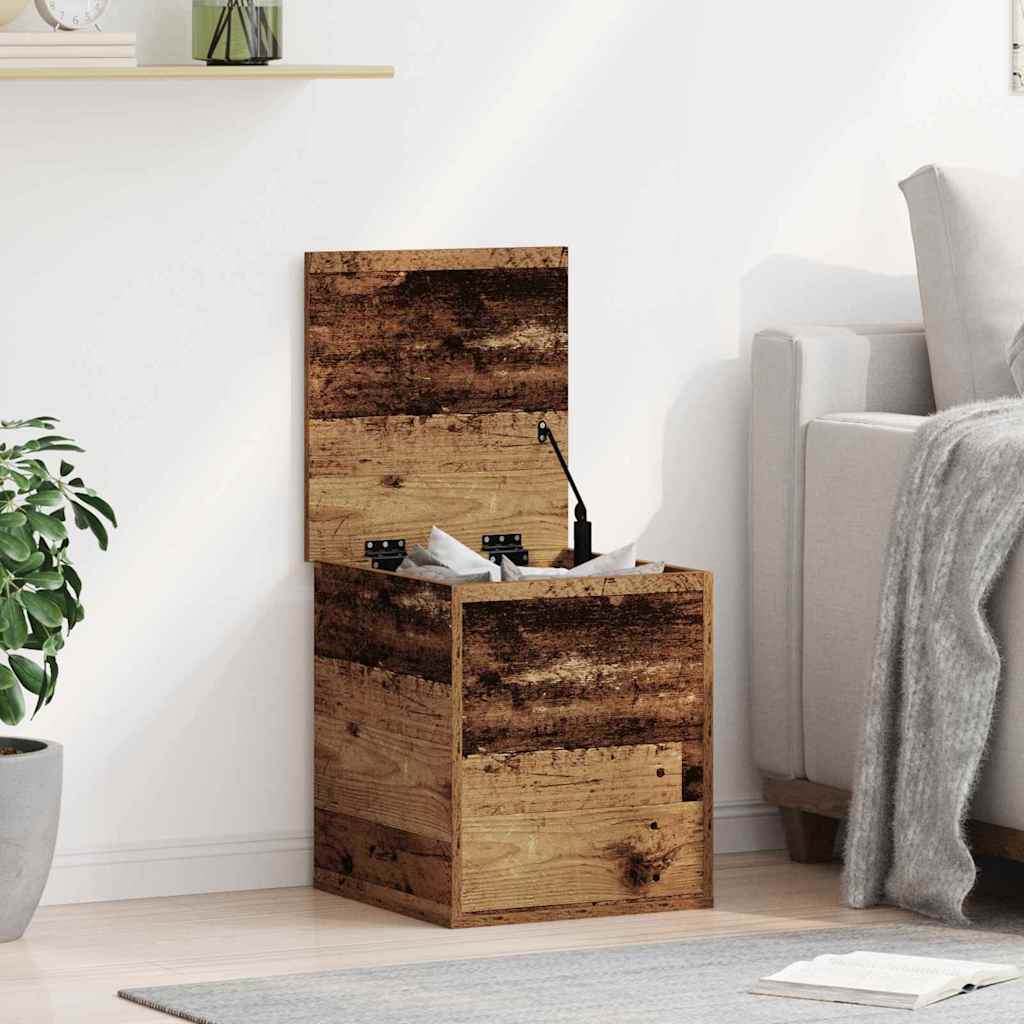 Aufbewahrungsbox Altholz 40x42x46cm