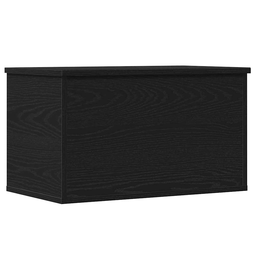 Aufbewahrungsbox Schwarz Eichen-Optik 60 cm