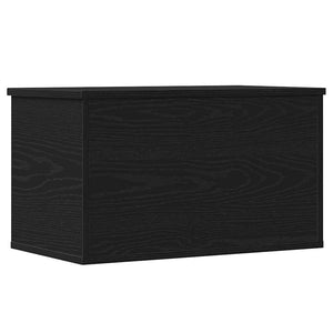 Aufbewahrungsbox Schwarz Eichen-Optik 60 cm