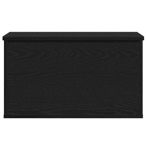 Aufbewahrungsbox Schwarz Eichen-Optik 60 cm