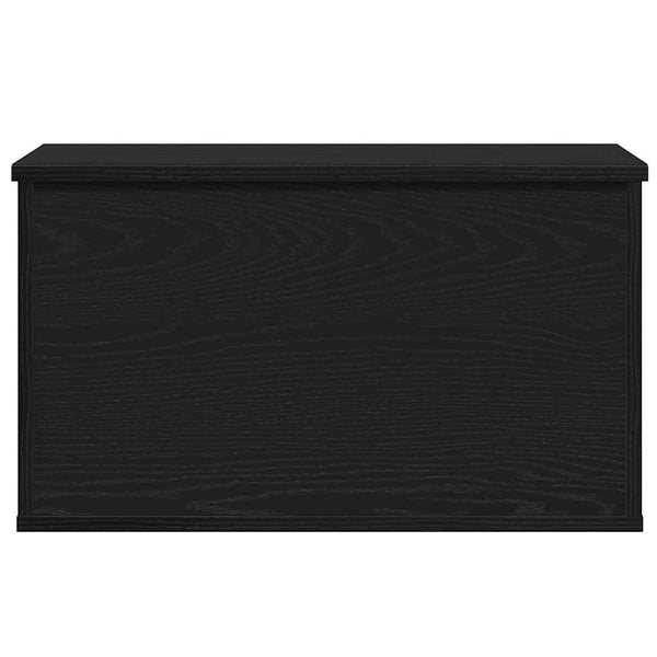Aufbewahrungsbox Schwarz Eichen-Optik 60 cm