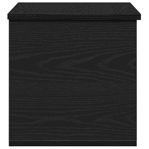 Aufbewahrungsbox Schwarz Eichen-Optik 60 cm