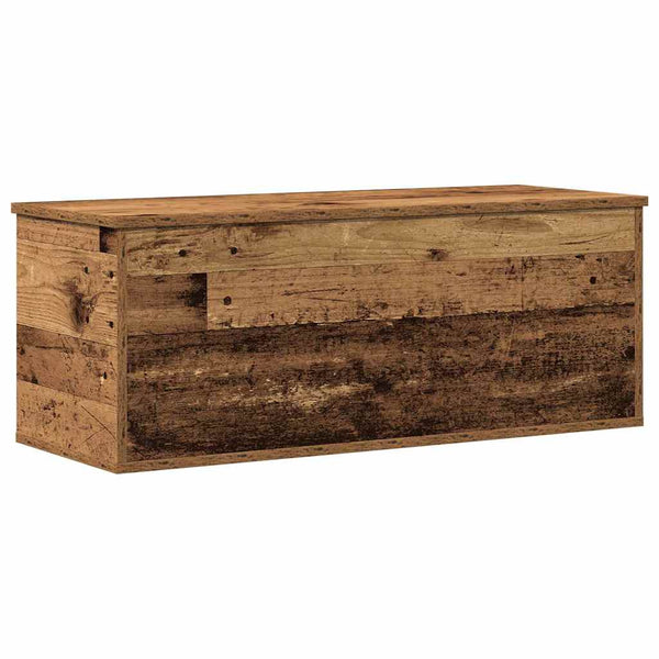 Aufbewahrungsbox Altholz 90 cm