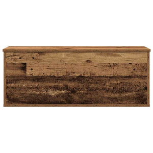 Aufbewahrungsbox Altholz 90 cm