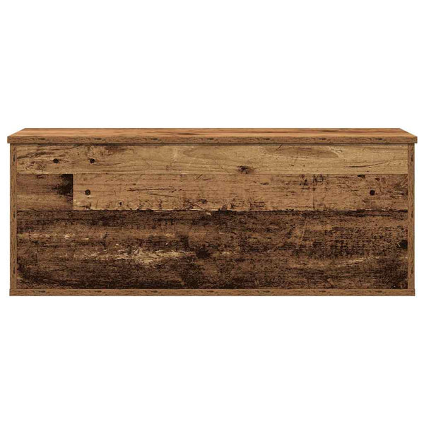 Aufbewahrungsbox Altholz 90 cm