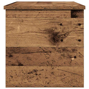 Aufbewahrungsbox Altholz 90 cm