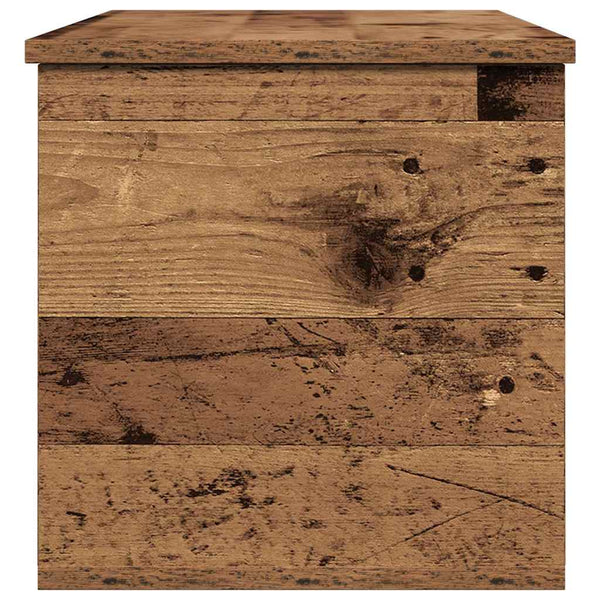 Aufbewahrungsbox Altholz 90 cm