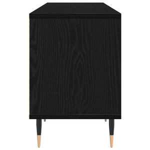 TV-Schrank Schwarz Eichen-Optik 150 cm